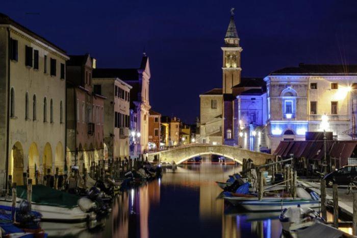 Appartamento Palazzo Moretto Chioggia Bagian luar foto